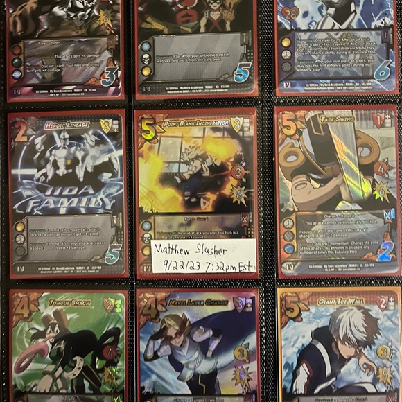 My hero academia 1st edition cards - Picture 8 of 14